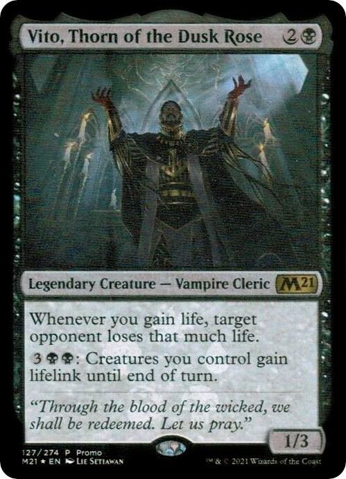 Vito, Thorn of the Dusk Rose-Media Promos-P-Foil
