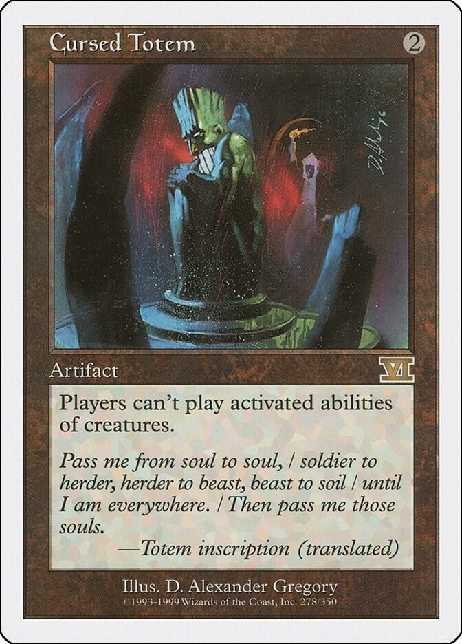 Cursed Totem-Classic Sixth Edition-R-Normal