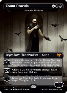 Count Dracula - Sorin the Mirthless-Innistrad: Crimson Vow-M-Normal