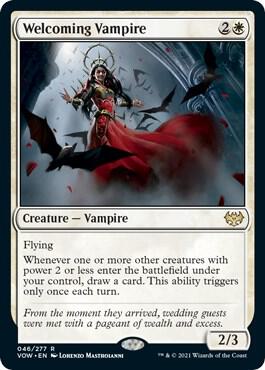 Welcoming Vampire-Innistrad: Crimson Vow-R-Normal