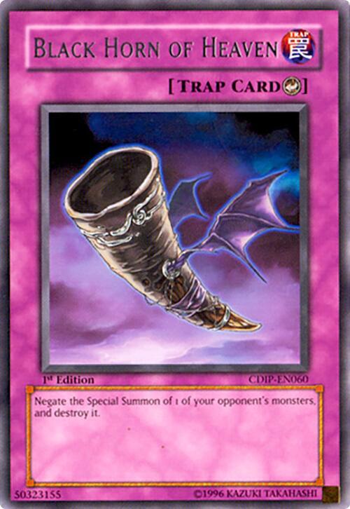Black Horn of Heaven-Cyberdark Impact-Rare-1st Edition