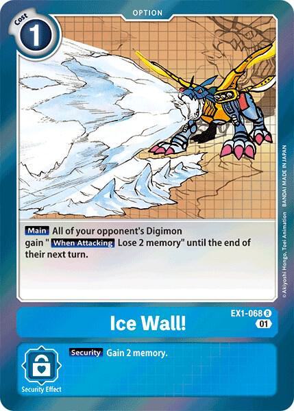 Ice Wall!-Classic Collection-Rare-Foil