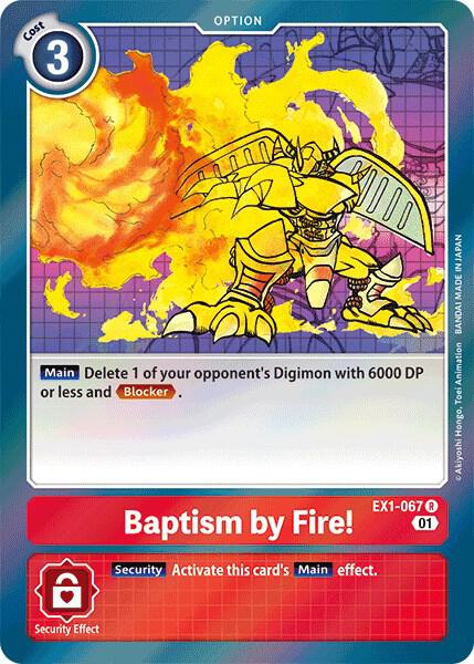 Baptism by Fire!-Classic Collection-Rare-Foil