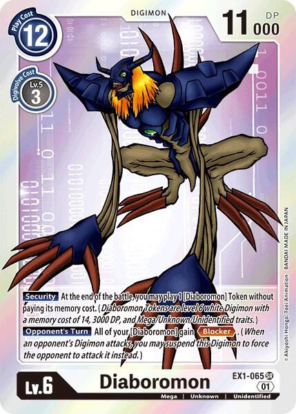 Diaboromon-Classic Collection-Super Rare-Foil