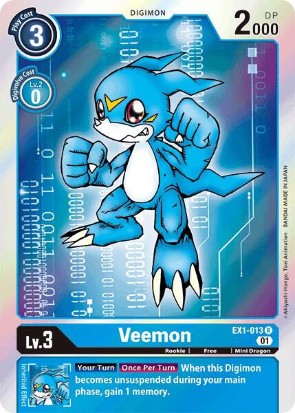 Veemon-Classic Collection-Rare-Foil