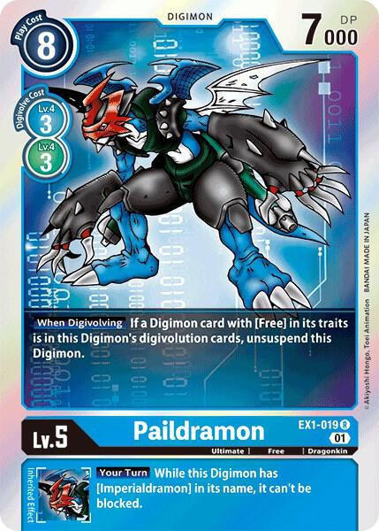 Paildramon-Classic Collection-Rare-Foil