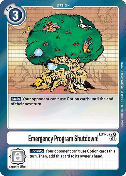 Emergency Program Shutdown!-Classic Collection-Rare-Foil