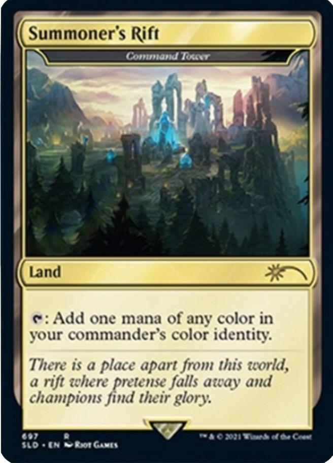 Summoner's Rift - Command Tower-Secret Lair Drop Series-R-Normal