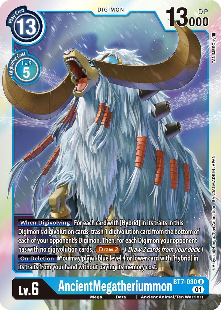 AncientMegatheriummon-Next Adventure-Rare-Foil