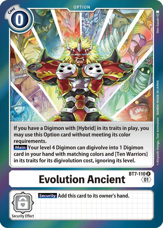 Evolution Ancient-Next Adventure-Rare-Foil