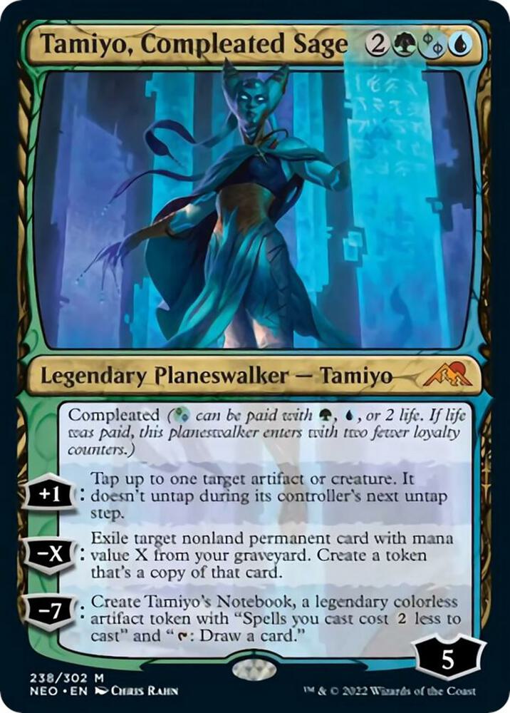 Tamiyo, Compleated Sage-Kamigawa: Neon Dynasty-M-Normal