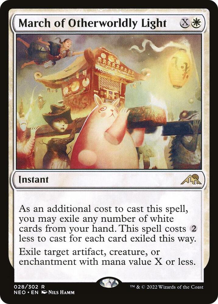 March of Otherworldly Light-Kamigawa: Neon Dynasty-R-Normal