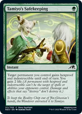 Tamiyo's Safekeeping-Kamigawa: Neon Dynasty-C-Normal
