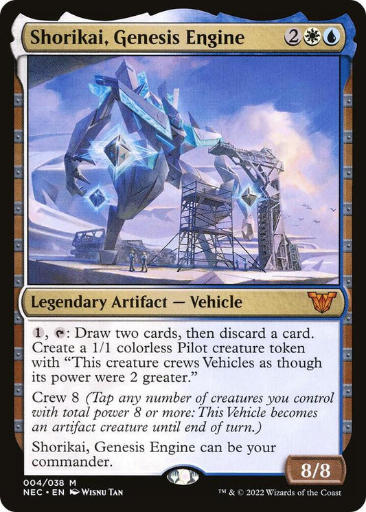 Shorikai, Genesis Engine-Commander: Kamigawa: Neon Dynasty-M-Normal