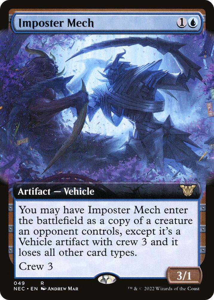 Imposter Mech (Extended Art)-Commander: Kamigawa: Neon Dynasty-R-Normal