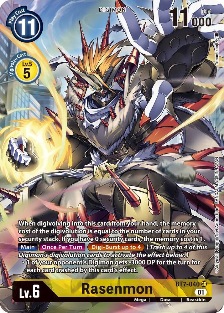 Rasenmon (Alternate Art)-Next Adventure-Super Rare-Foil