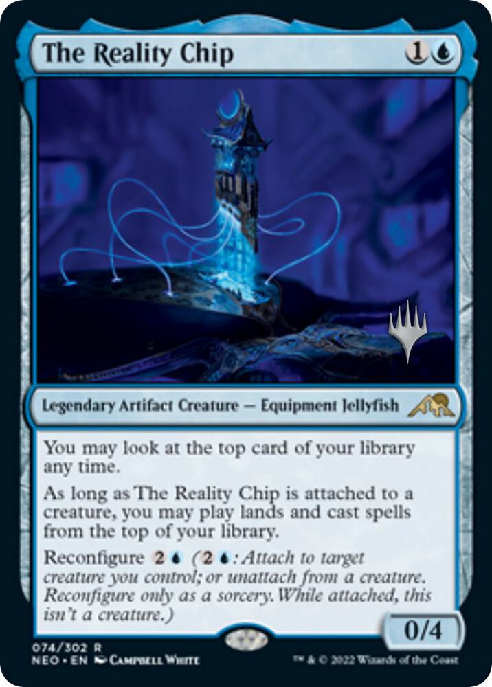 The Reality Chip-Promo Pack: Kamigawa: Neon Dynasty-R-Foil