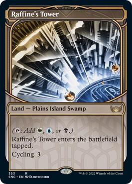 Raffine's Tower (Showcase)-Streets of New Capenna-R-Foil
