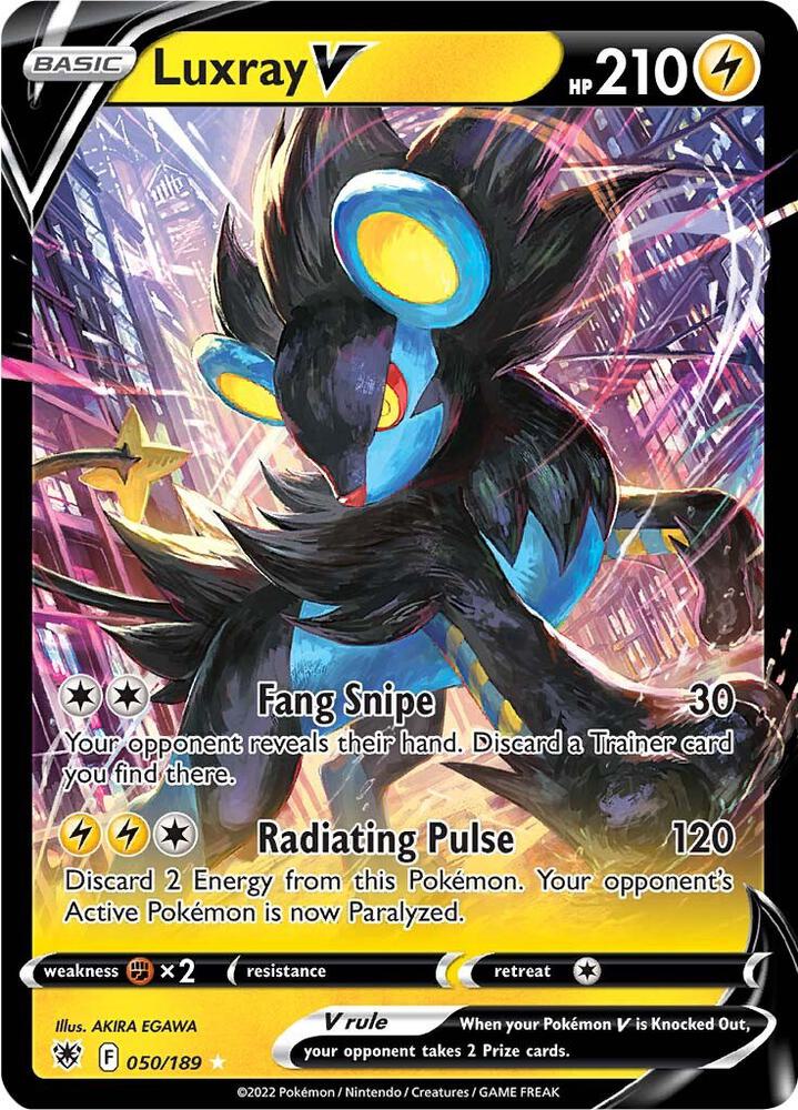 Luxray V-SWSH10: Astral Radiance-Ultra Rare-Holofoil