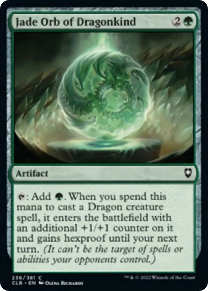 Jade Orb of Dragonkind-Commander Legends: Battle for Baldur's Gate-C-Foil