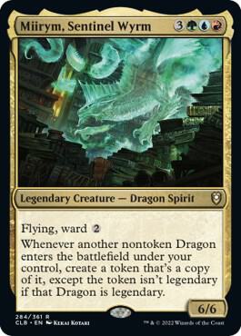 Miirym, Sentinel Wyrm-Commander Legends: Battle for Baldur's Gate-R-Normal