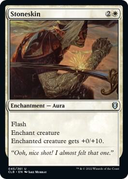 Stoneskin-Commander Legends: Battle for Baldur's Gate-U-Foil