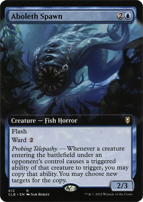 Aboleth Spawn (Extended Art)-Commander Legends: Battle for Baldur's Gate-R-Normal