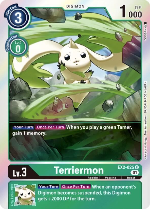 Terriermon-Digital Hazard-Rare-Foil