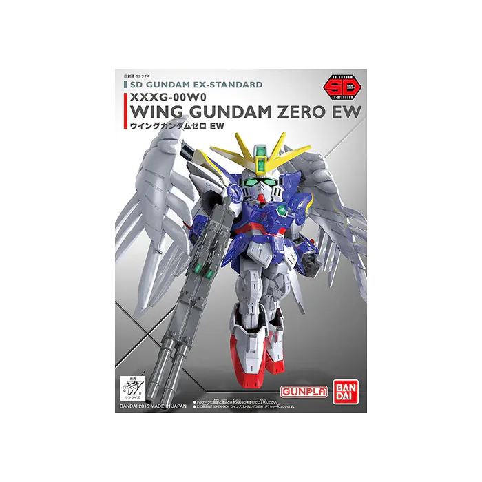 #004 Wing Gundam Zero (EW), "Gundam Wing: Endless Waltz", Bandai Hobby SD EX-Standard (Gundam Model Kit)