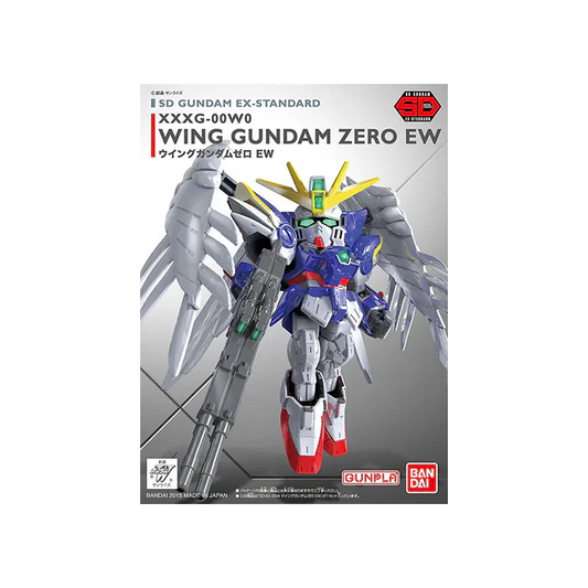 #004 Wing Gundam Zero (EW), "Gundam Wing: Endless Waltz", Bandai Hobby SD EX-Standard (Gundam Model Kit)