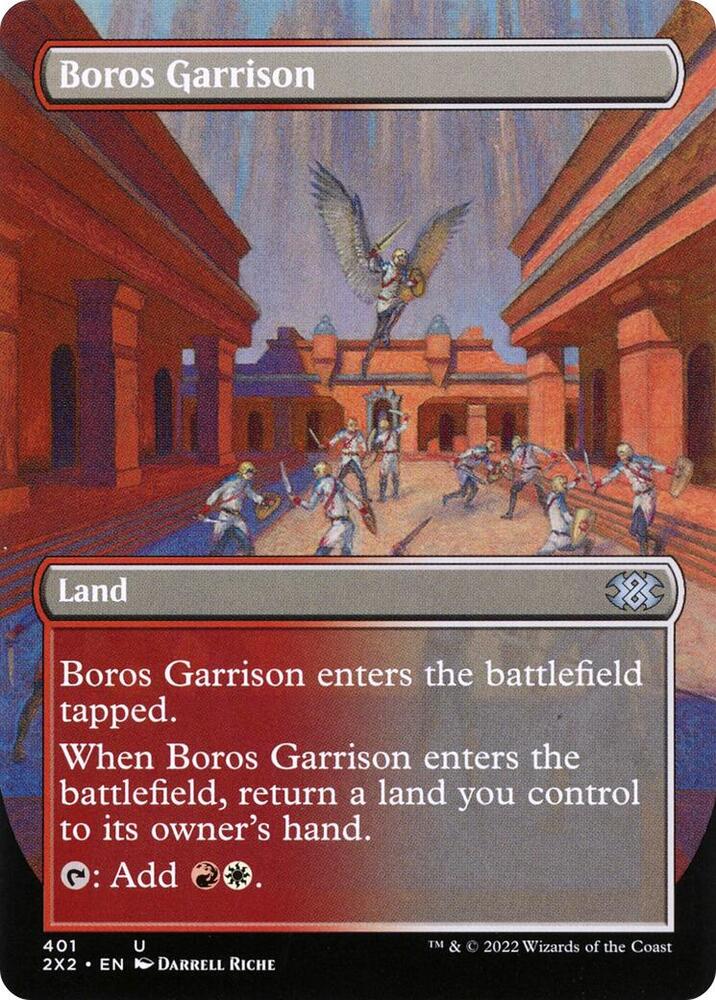 Boros Garrison (Borderless)-Double Masters 2022-U-Normal