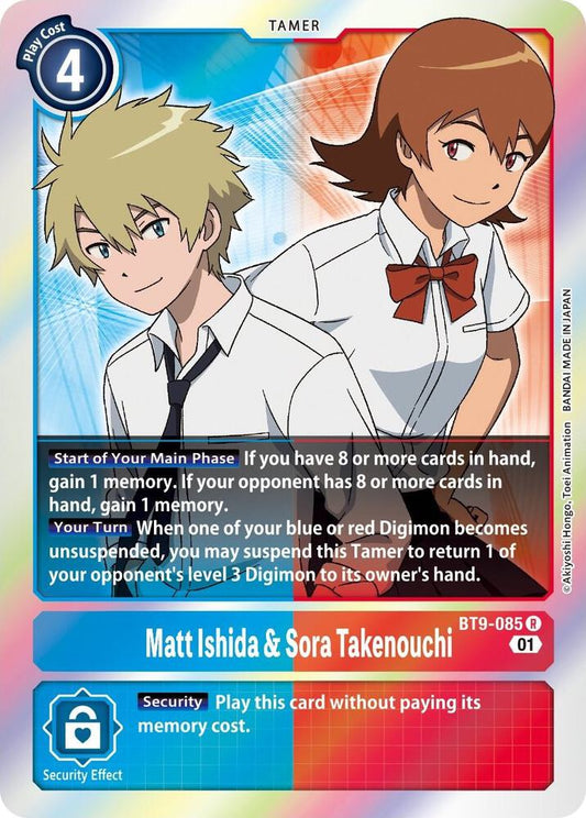 Matt Ishida & Sora Takenouchi-X Record-Rare-Foil