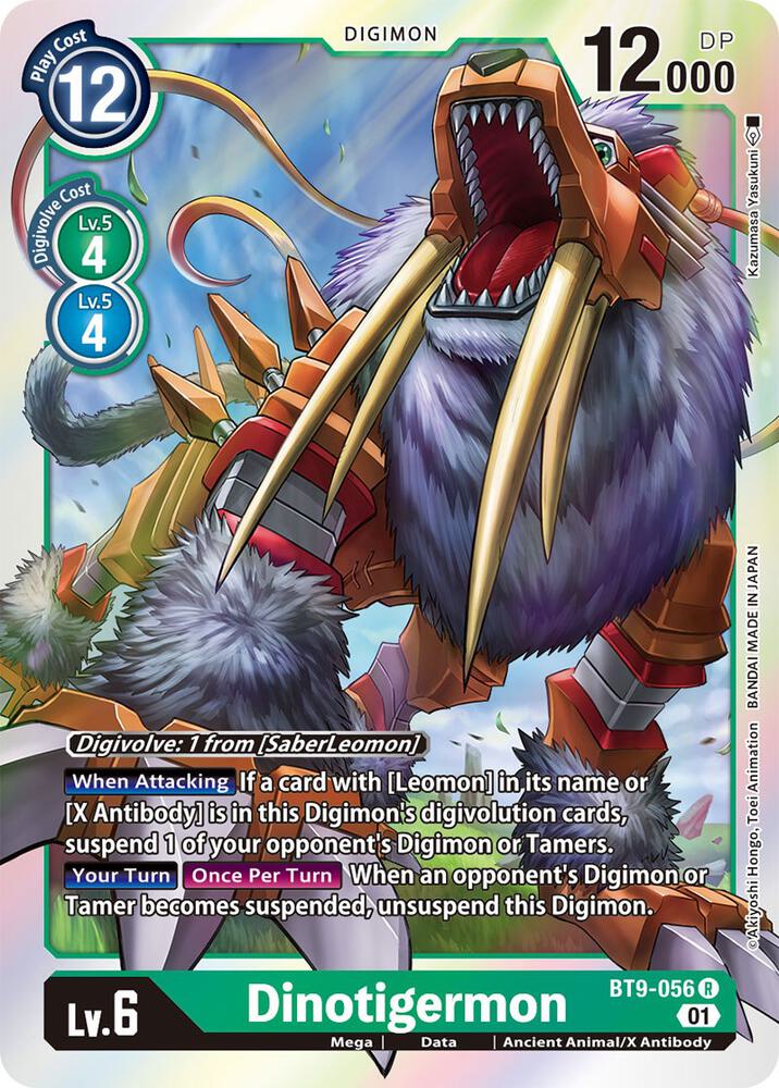 Dinotigermon-X Record-Rare-Foil