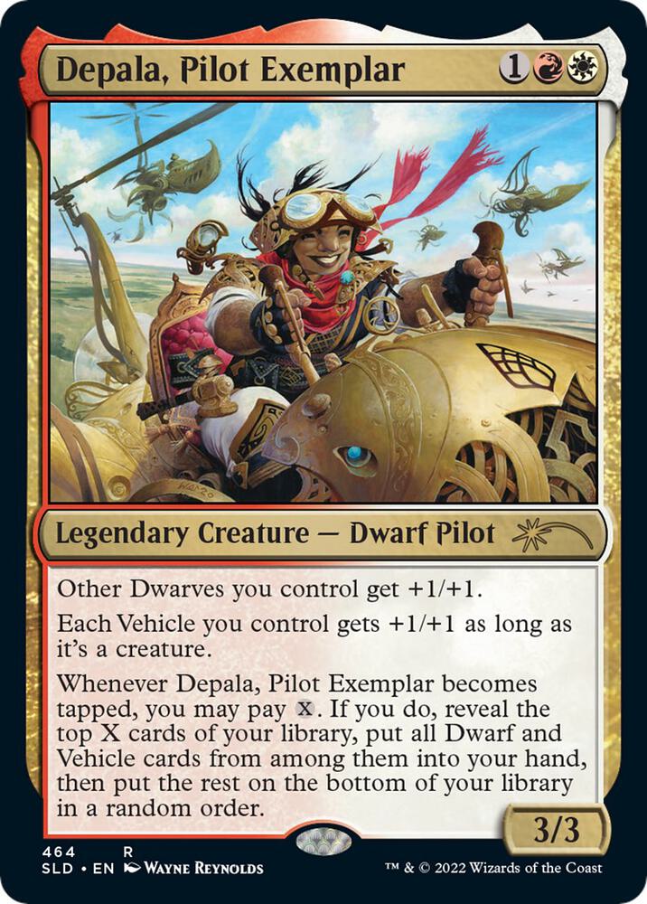 Depala, Pilot Exemplar-Secret Lair Drop Series-R-Foil