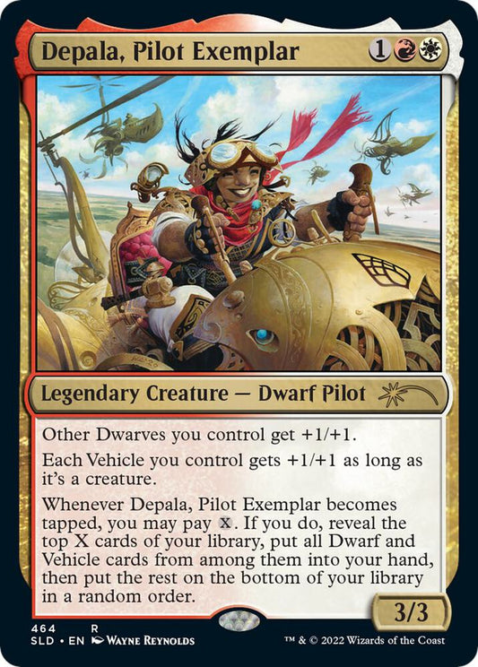 Depala, Pilot Exemplar-Secret Lair Drop Series-R-Foil