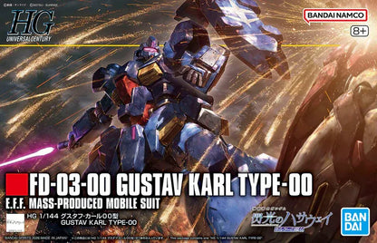 #264 FD-03-00 Gustav Karl Type-00 "Mobile Suit Gundam: Hathaway", Bandai Hobby HG 1/144 (Gundam Model Kit)