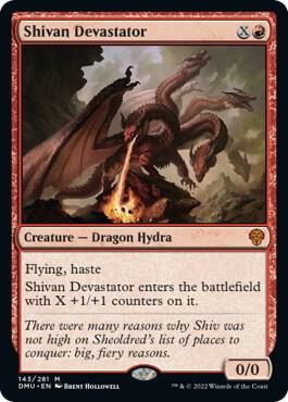 Shivan Devastator-Dominaria United-M-Normal