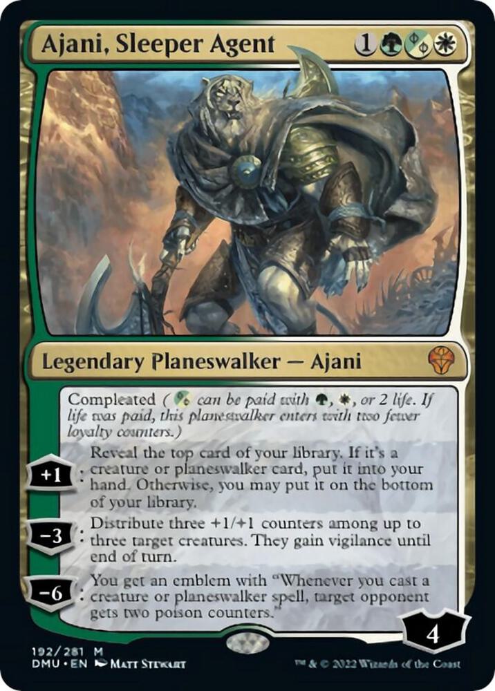Ajani, Sleeper Agent-Dominaria United-M-Normal