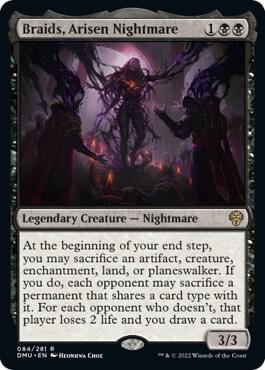 Braids, Arisen Nightmare-Dominaria United-R-Foil