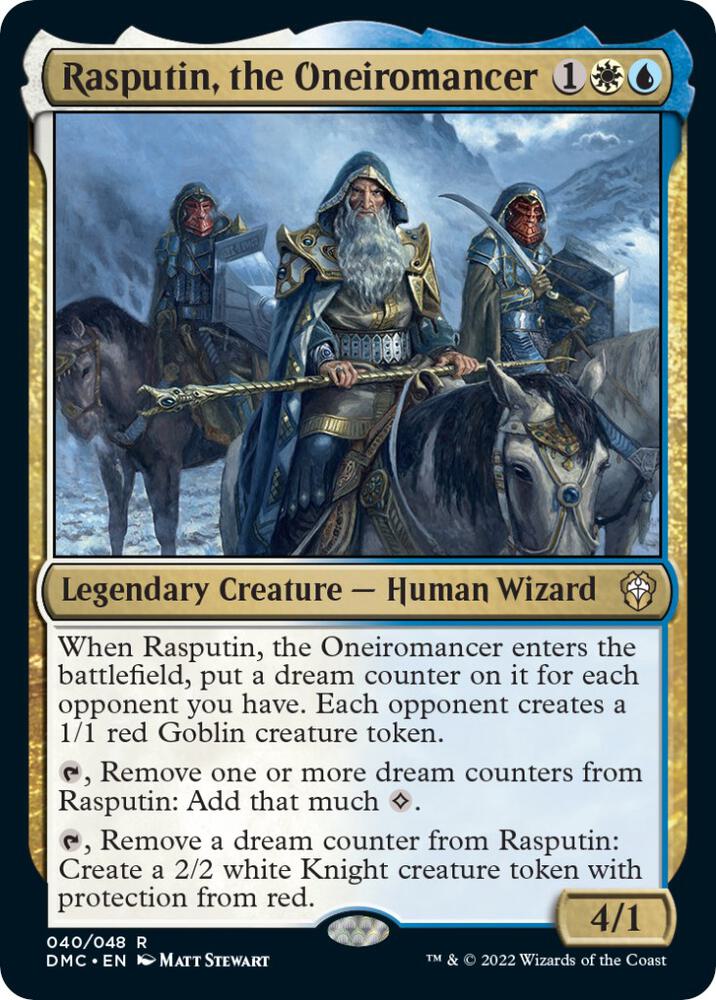 Rasputin, the Oneiromancer-Commander: Dominaria United-R-Normal