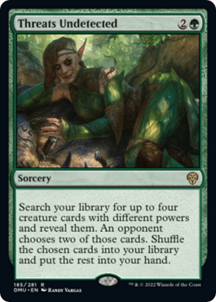 Threats Undetected-Dominaria United-R-Foil