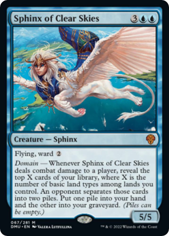 Sphinx of Clear Skies-Dominaria United-M-Normal
