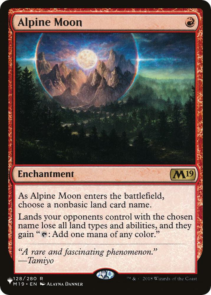 Alpine Moon-The List Reprints-R-Normal