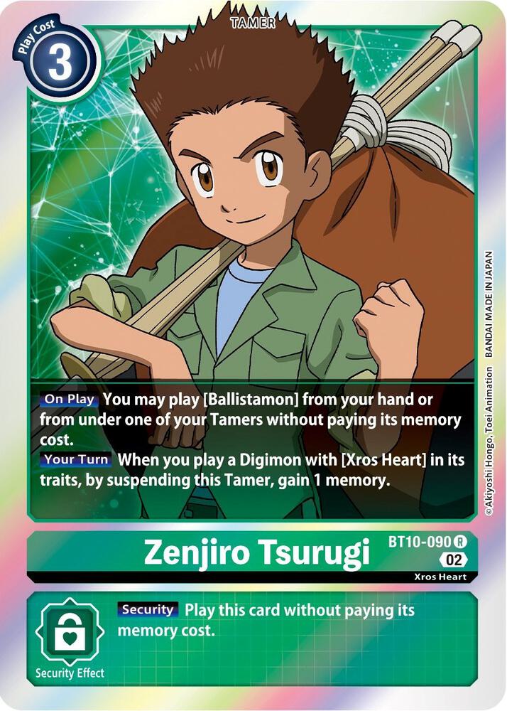 Zenjiro Tsurugi-Xros Encounter-Rare-Foil