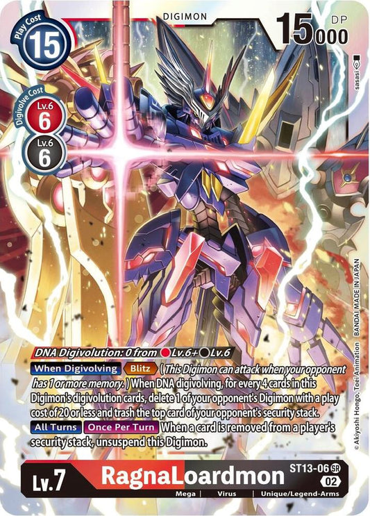 RagnaLoardmon-Starter Deck 13: Ragnaloardmon-Super Rare-Foil