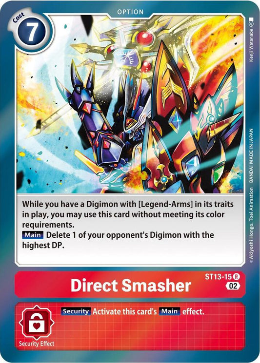 Direct Smasher-Starter Deck 13: Ragnaloardmon-Rare-Foil