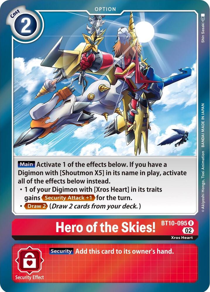 Hero of the Skies!-Xros Encounter-Rare-Foil