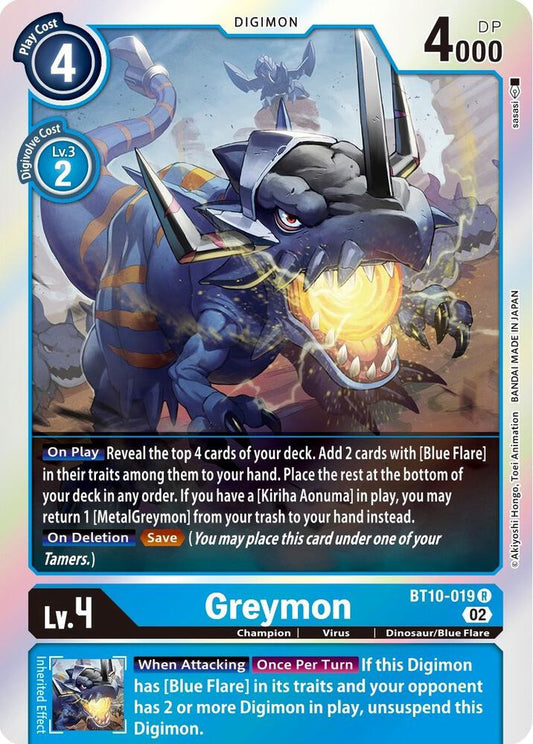 Greymon-Xros Encounter-Rare-Foil