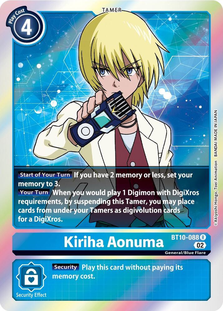 Kiriha Aonuma-Xros Encounter-Rare-Foil