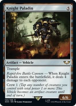 Knight Paladin-Universes Beyond: Warhammer 40,000-R-Normal